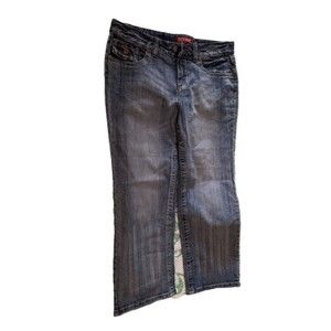 Faded Glory Jeans SZ 10 Women’s Faded Straight Stretch Blue Denim